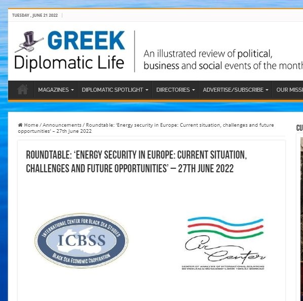 Greek Diplomatic Life