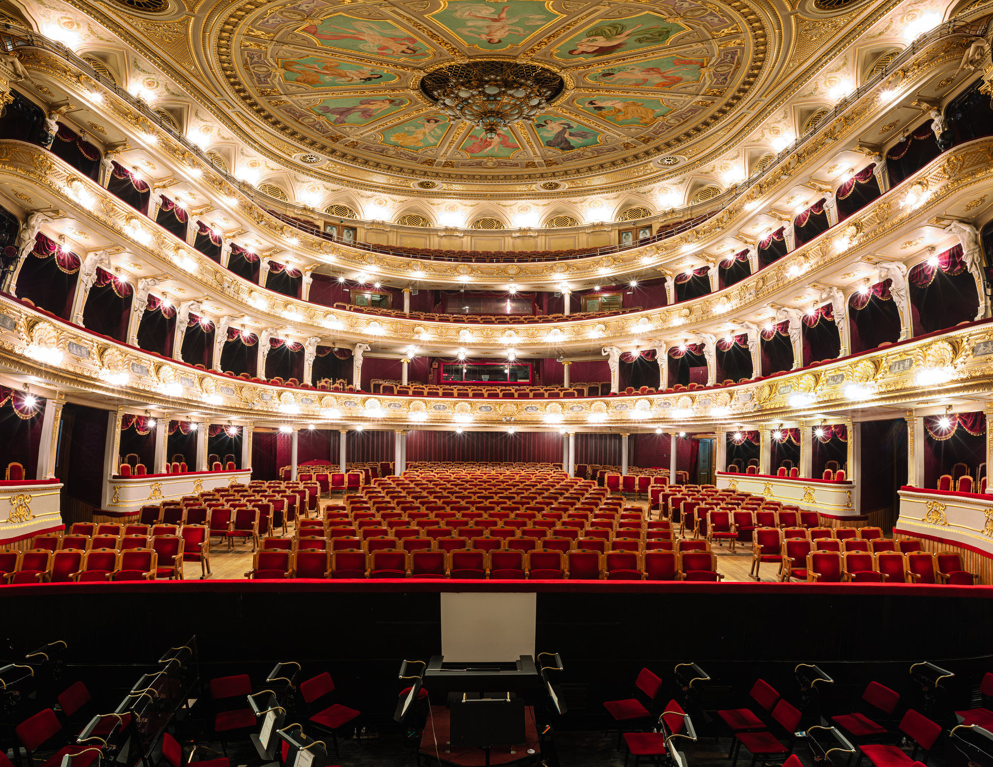 Lviv opera house interior